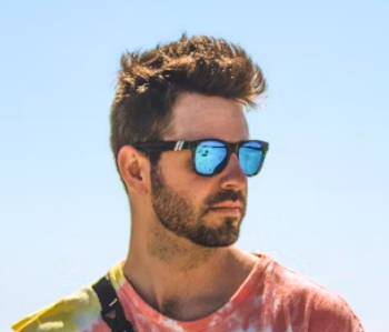 a man with glasses and a beard